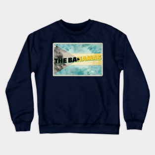 The Bahamas vintage style retro souvenir Crewneck Sweatshirt